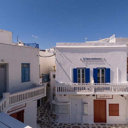Elpis Mykonos Apartments - Mykonos Town Delos Port エクステリア 写真