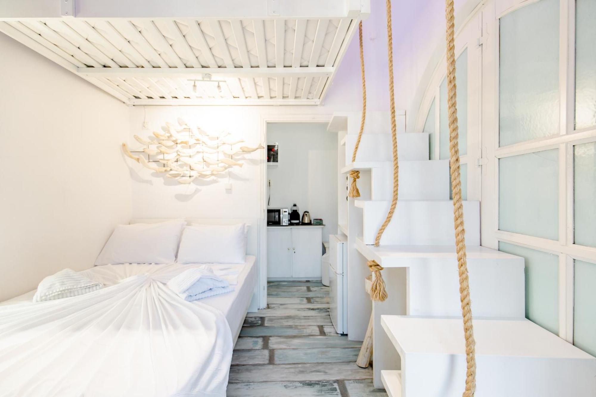 Elpis Mykonos Apartments - Mykonos Town Delos Port エクステリア 写真