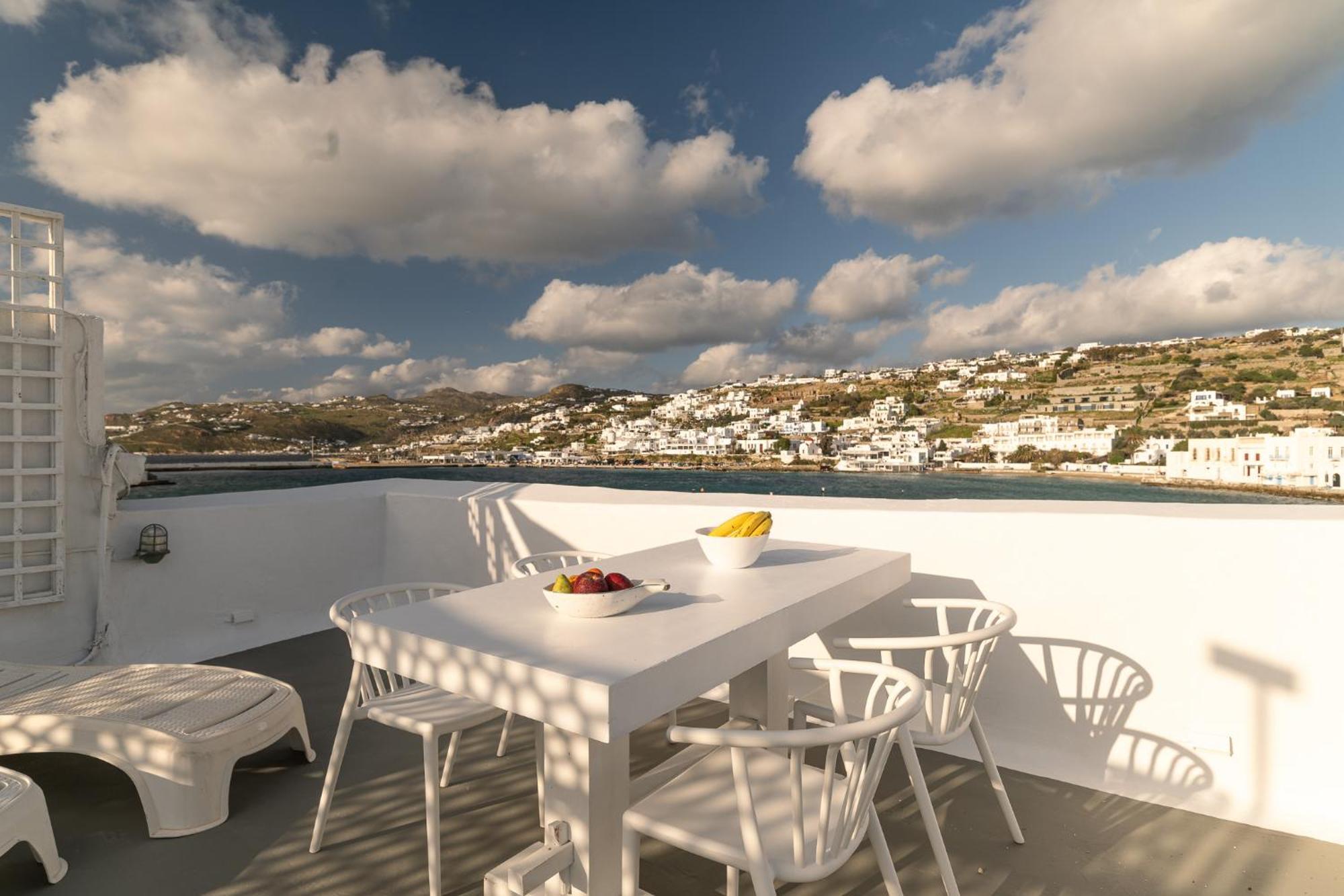 Elpis Mykonos Apartments - Mykonos Town Delos Port エクステリア 写真