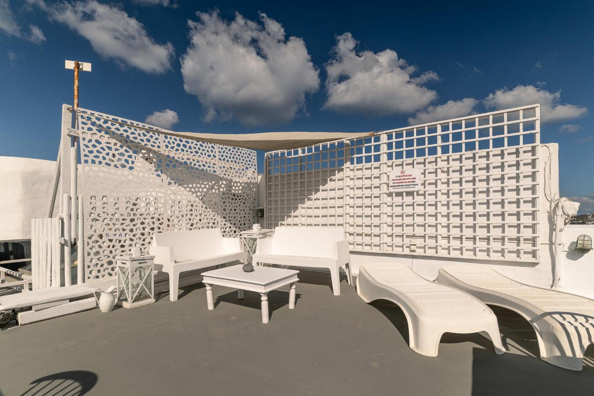 Elpis Mykonos Apartments - Mykonos Town Delos Port エクステリア 写真